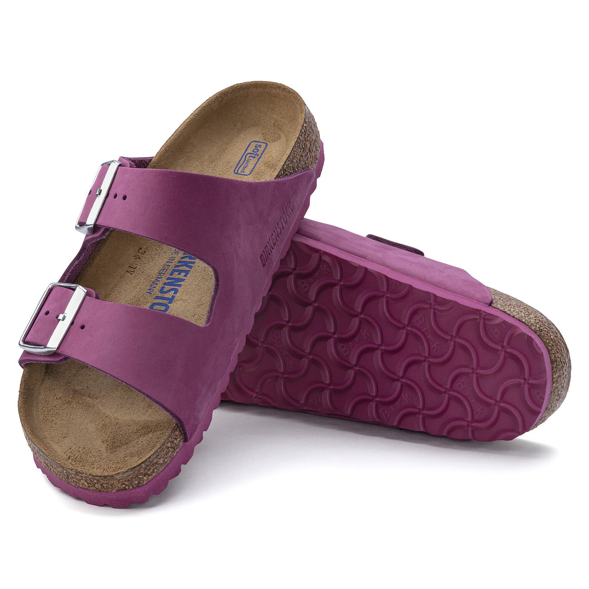 Arizona Lit de pied souple Cuir nubuck