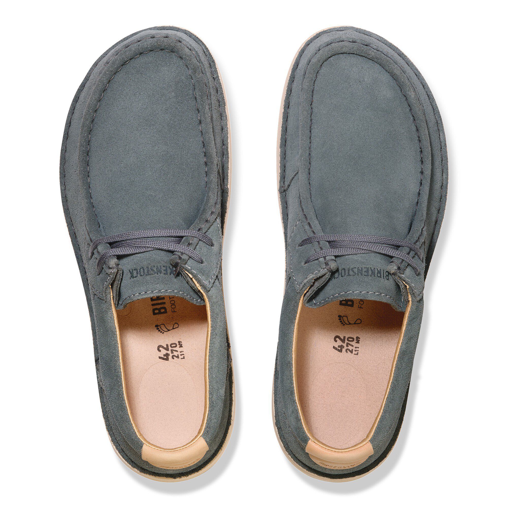 Pasadena Suede Leather in Color Basalt Gray | BIRKENSTOCK US