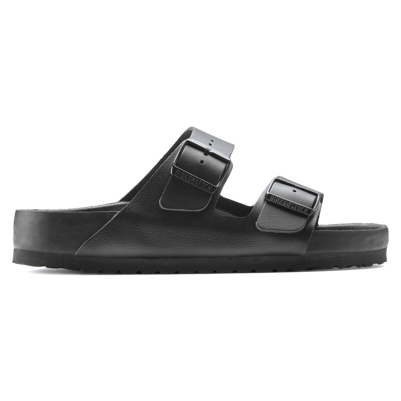 BIRKENSTOCK Arizona Natural Leather Black Daily Comfort detail