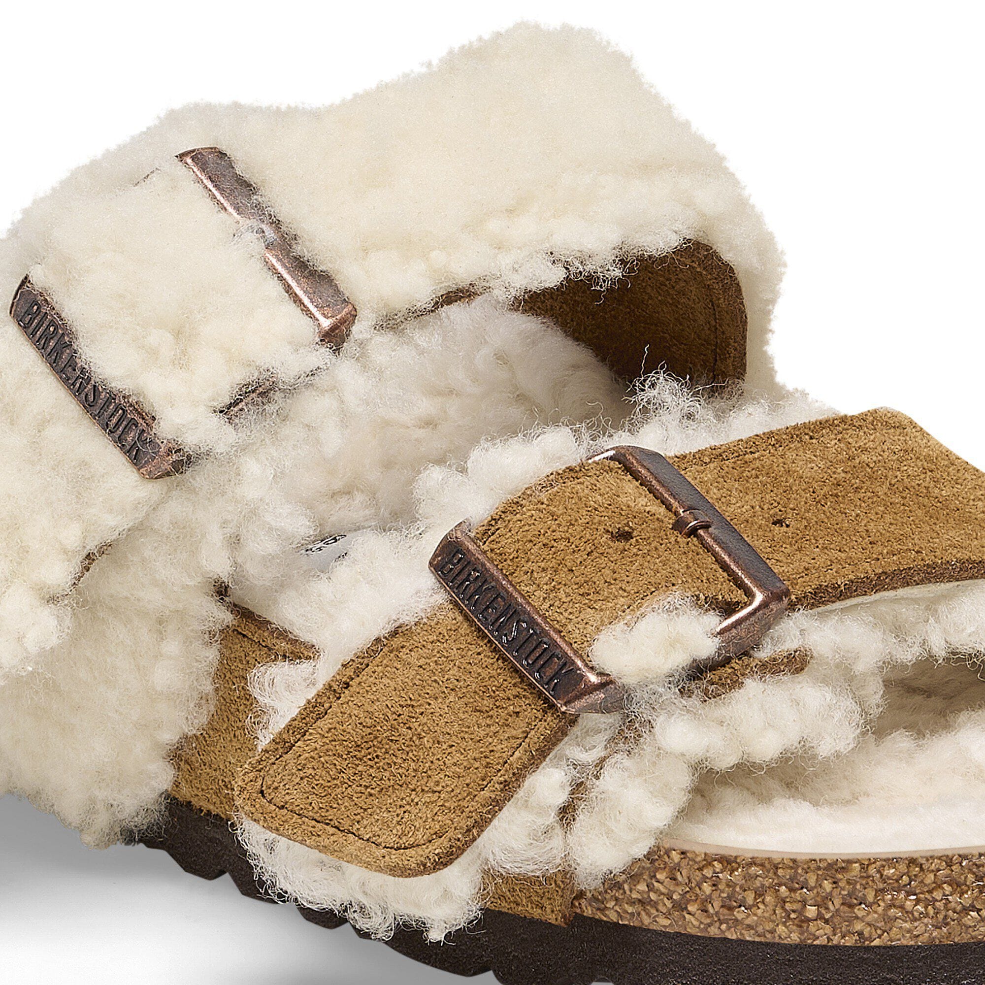 Arizona Teddy Split Suede Leather-Shearling