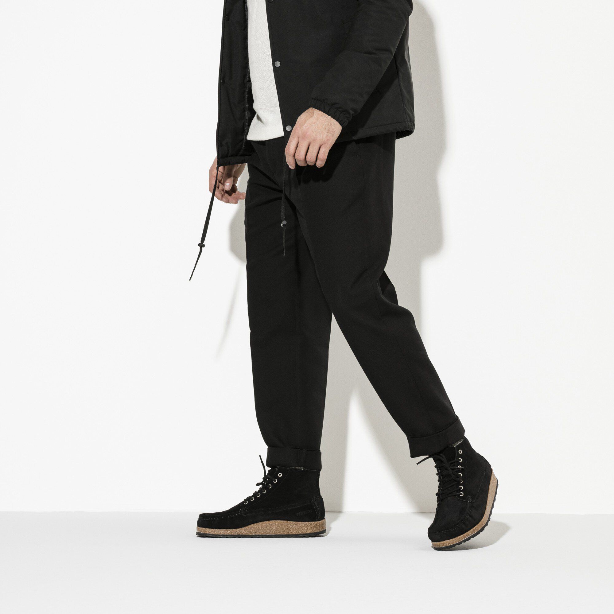 Marton Shearling Suede Leather