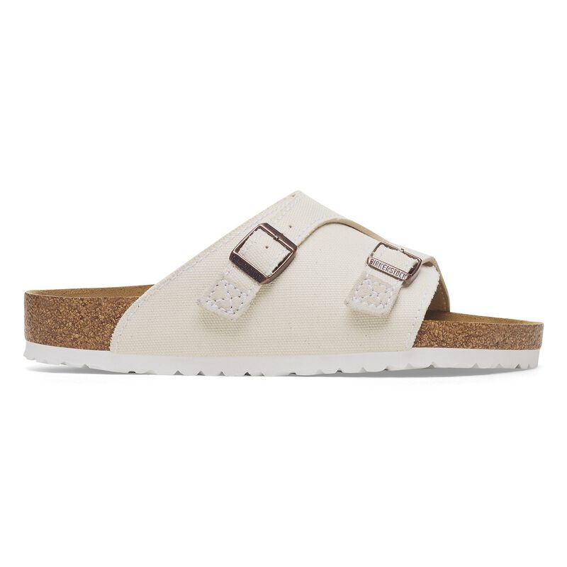BIRKENSTOCK Zürich Canvas Natural Fiber Eggshell City Comfort detail