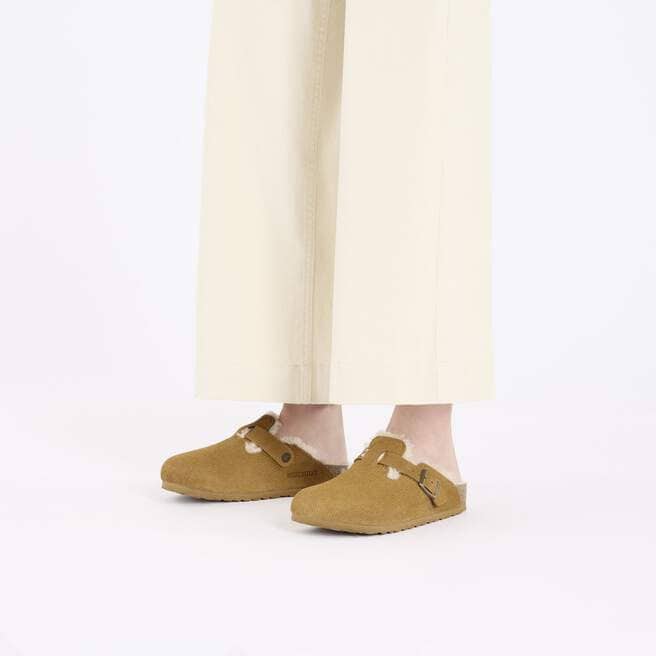 Boston VL Corduroy Teddy Shearling Suede Leather