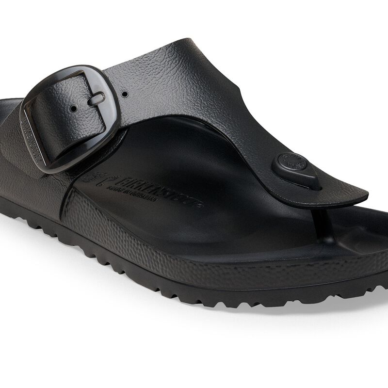BIRKENSTOCK Gizeh Big Buckle EVA Black Easy Walk detail