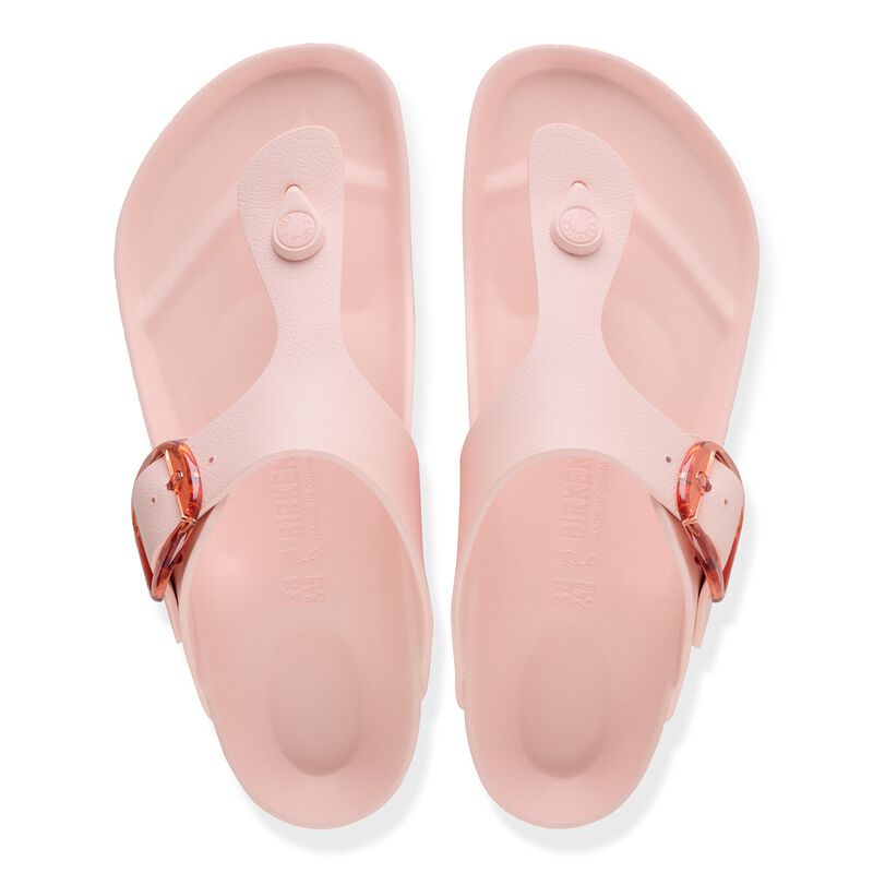 BIRKENSTOCK Gizeh Big Buckle EVA Light Rose Lounge Fit detail