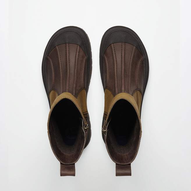 FILSON Skykomish Cuir naturel-Textile