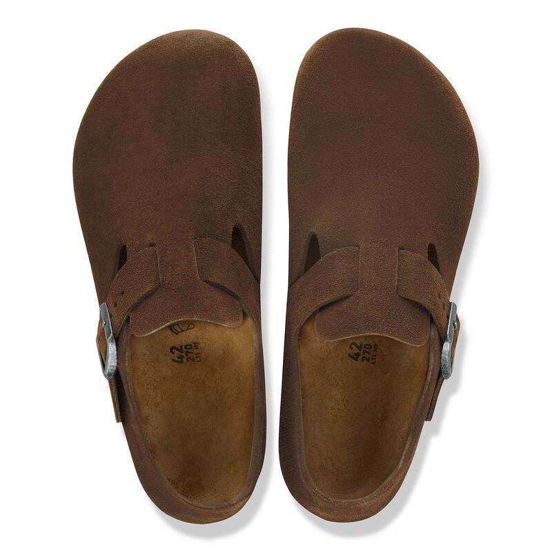 BIRKENSTOCK London Suede Leather Carafe Walk Edit detail