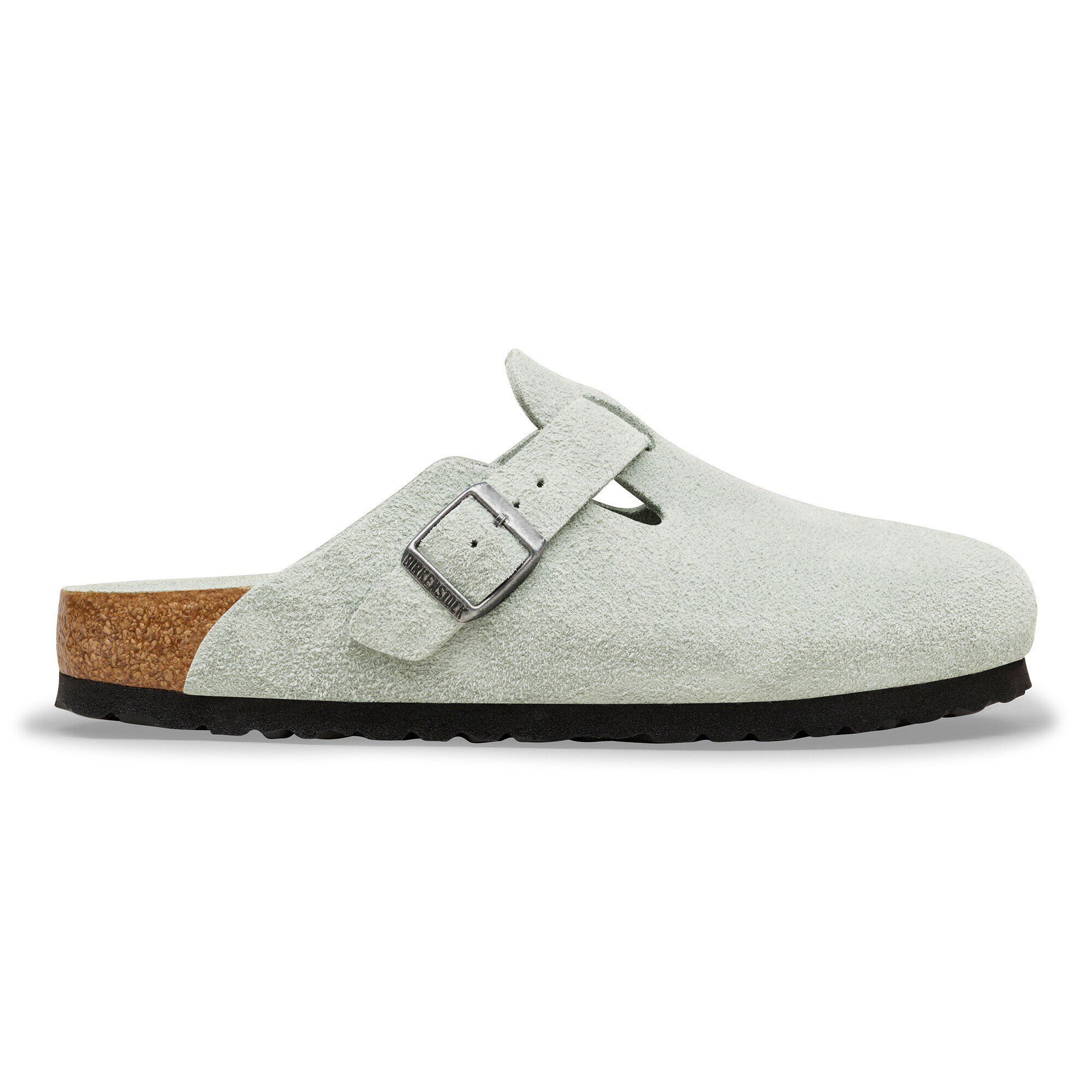 Boston Soft Footbed Suede Leather - a side view
