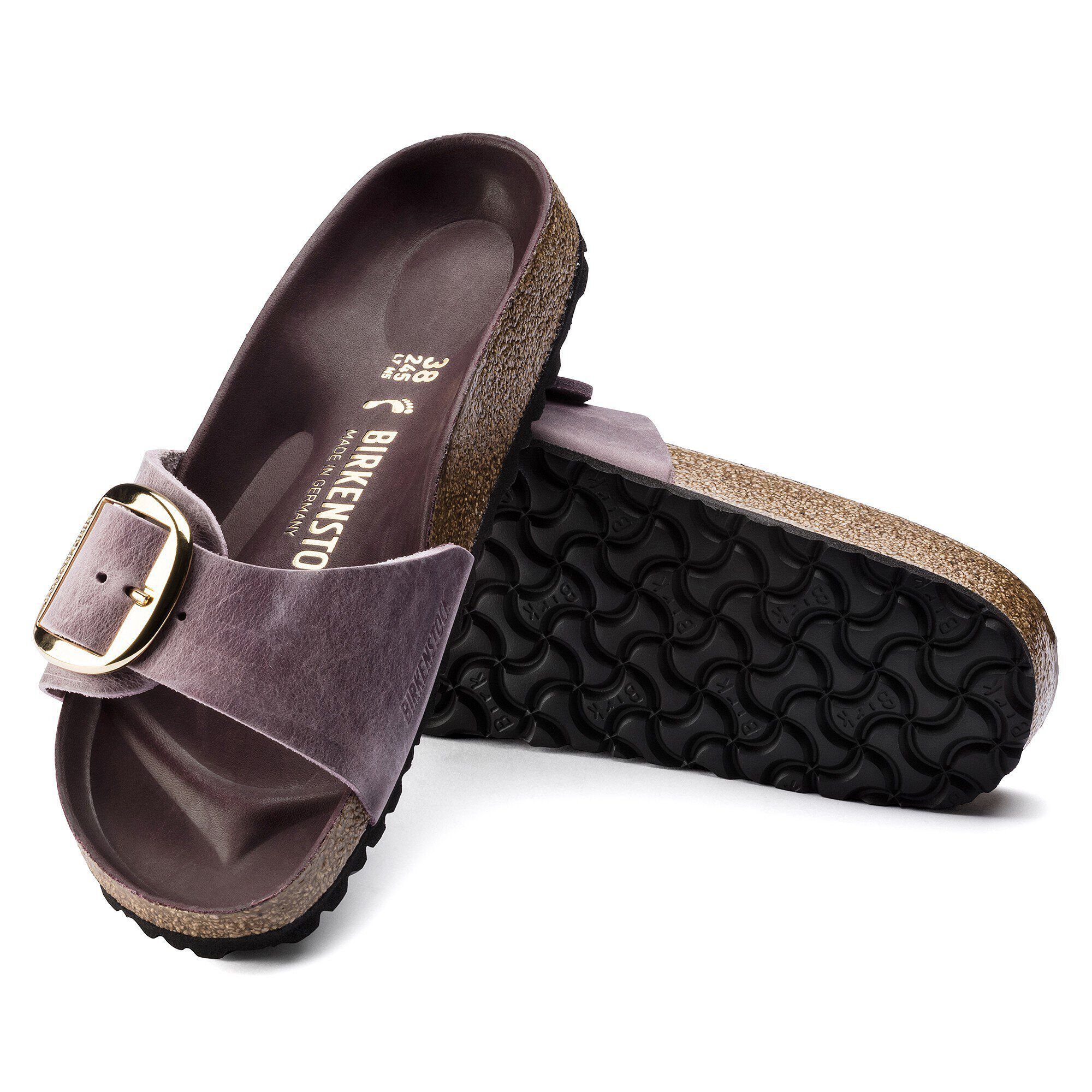 Madrid Big Buckle Oiled Leather
