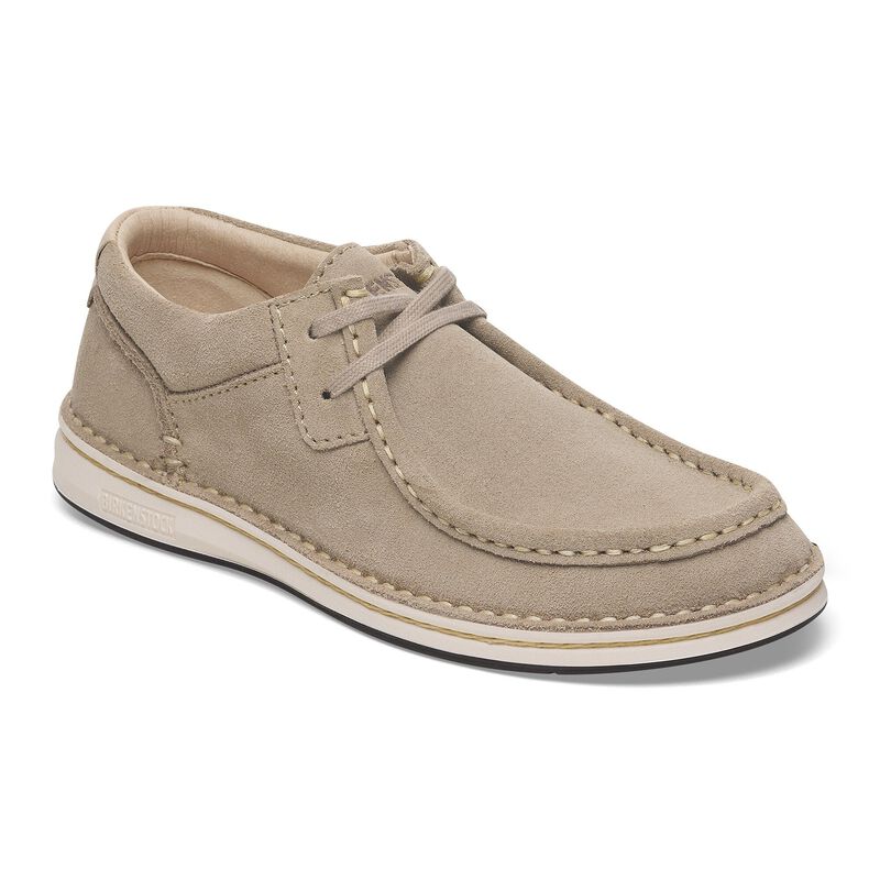 BIRKENSTOCK Pasadena Suede Leather Dark Tea Contour Sole detail