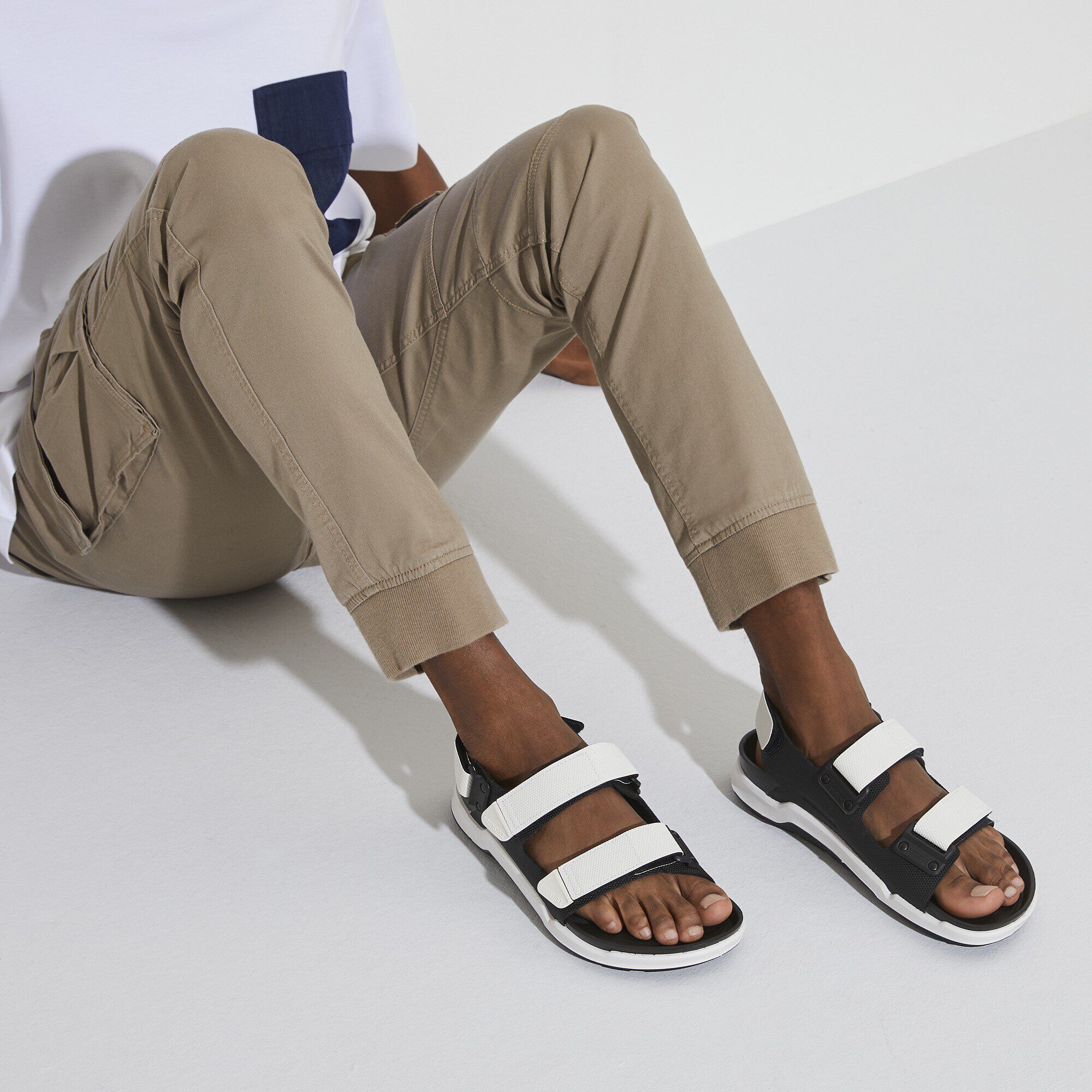   Close-up with a male model