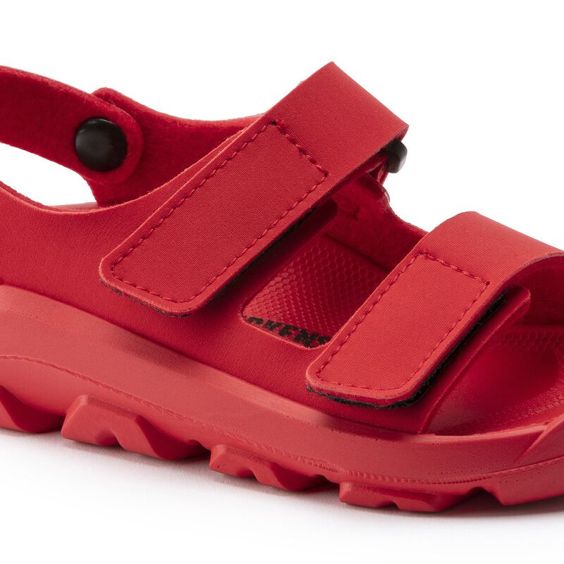 BIRKENSTOCK Mogami HL Synthetik Active Red Lounge Fit detail