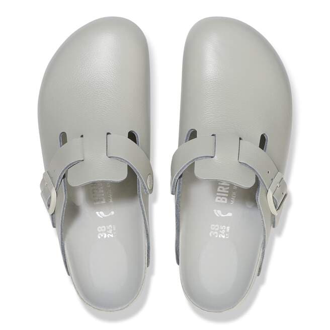 Boston Leather Mineral Gray