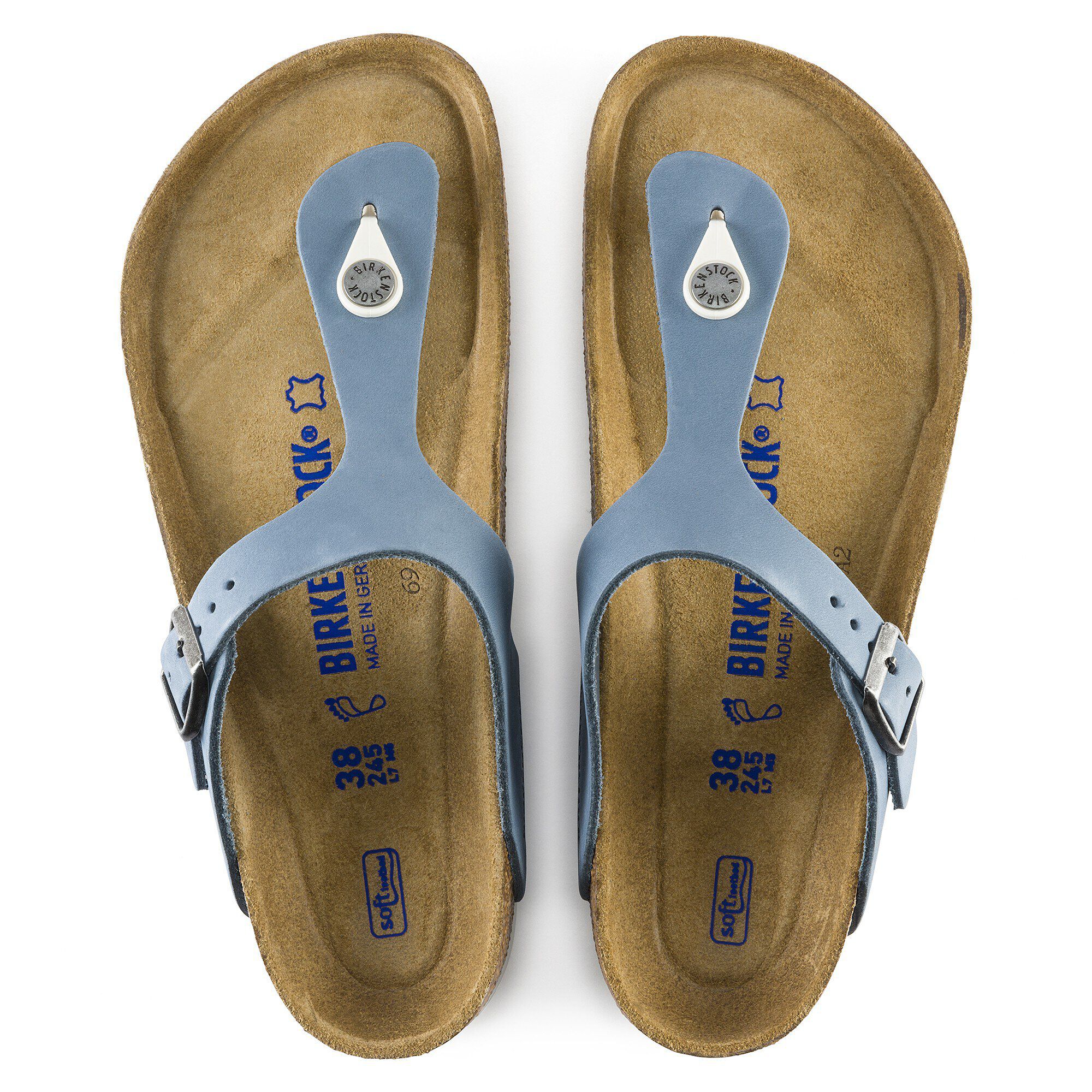 Gizeh Soft Footbed Nubuck Leather