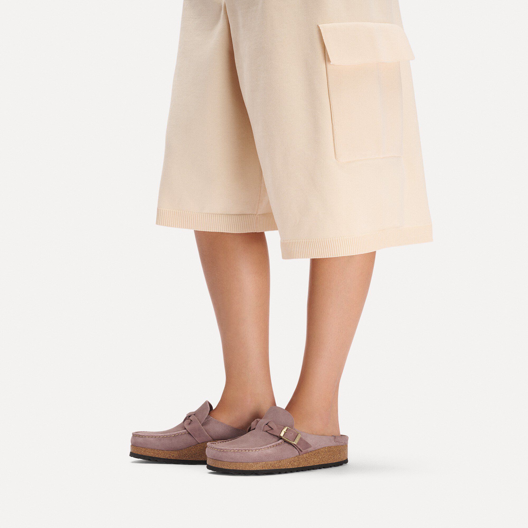 Buckley  Braided Suede Leather