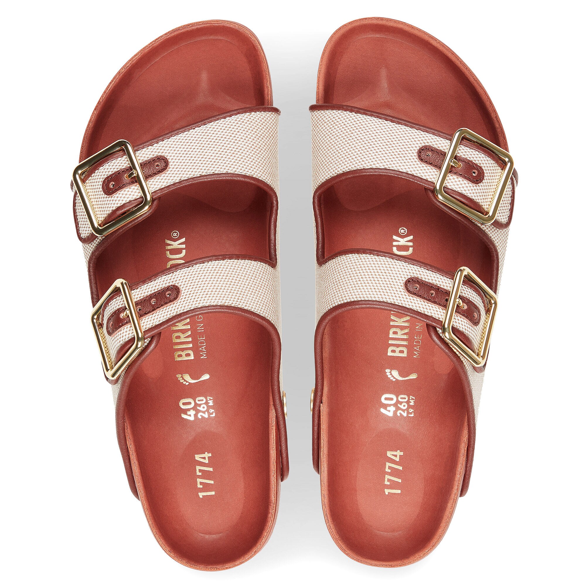 1774 Arizona French Piping Leather/Textile - a top view