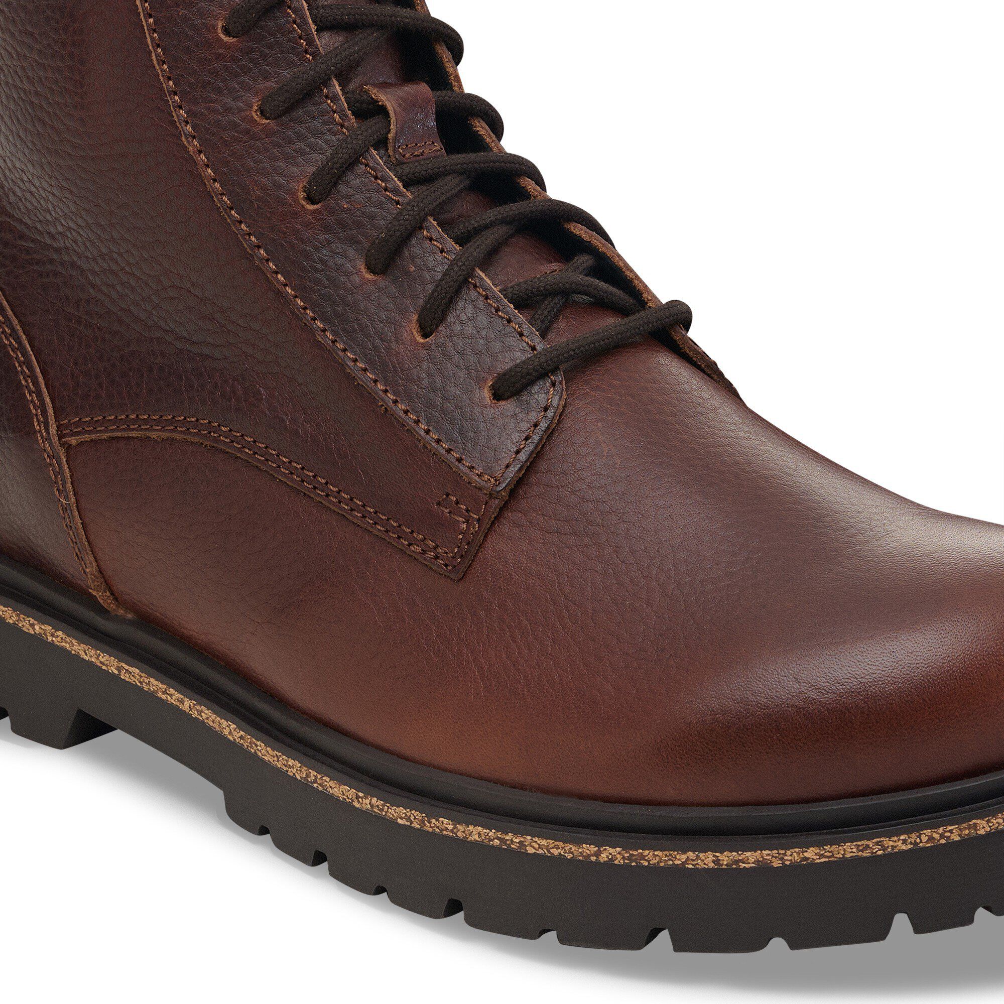Highwood Lace Mid Men Natural Leather