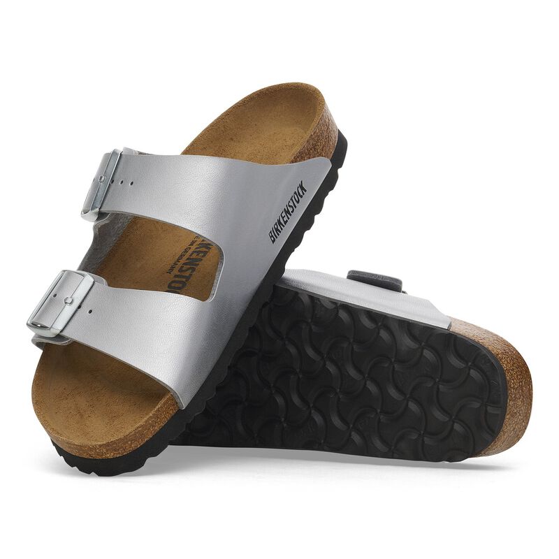 BIRKENSTOCK Arizona Birko-Flor Silver Walk Edit detail