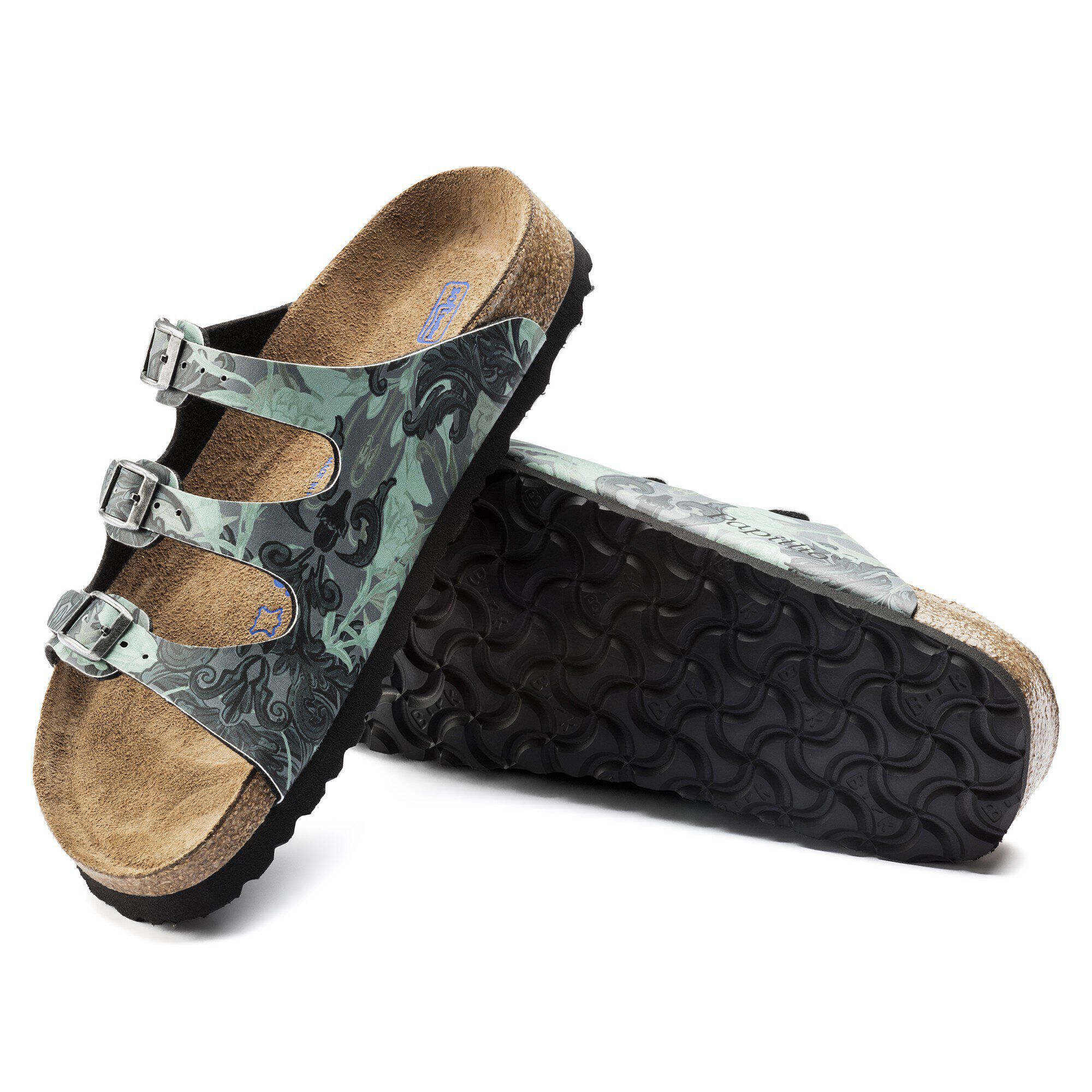 Florida Soft Footbed Birko-Flor with outer sole details