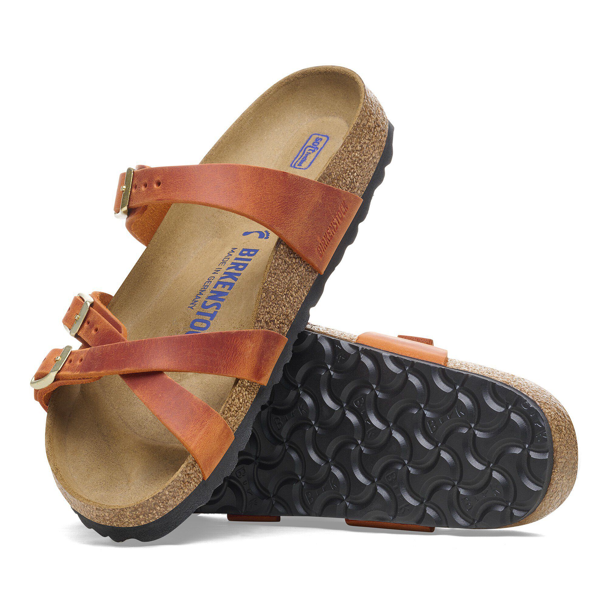 Franca Soft Footbed Cuir huil&eacute; with outer sole details image num&eacute;ro 4