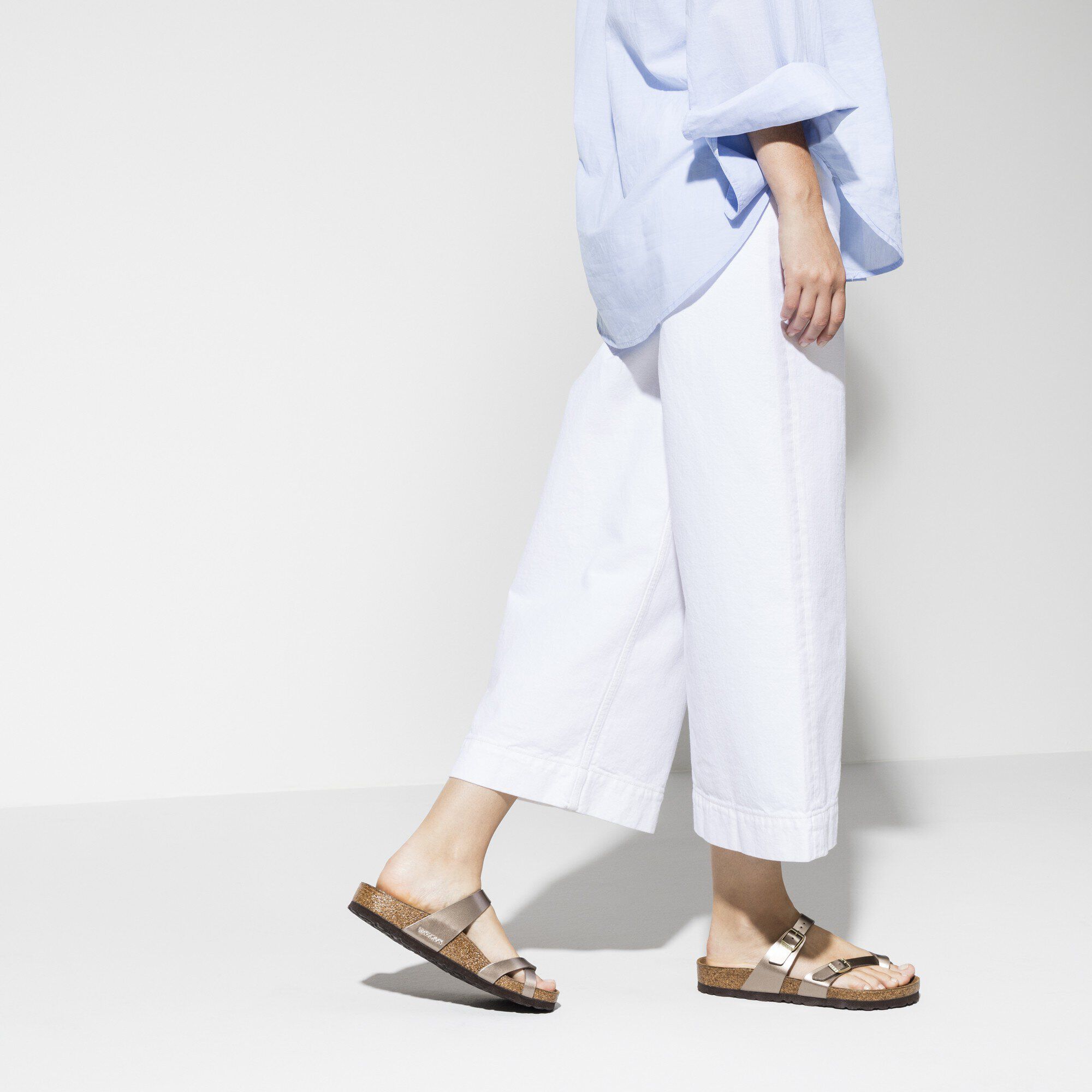 Mayari Birko-Flor Close-up with a female model