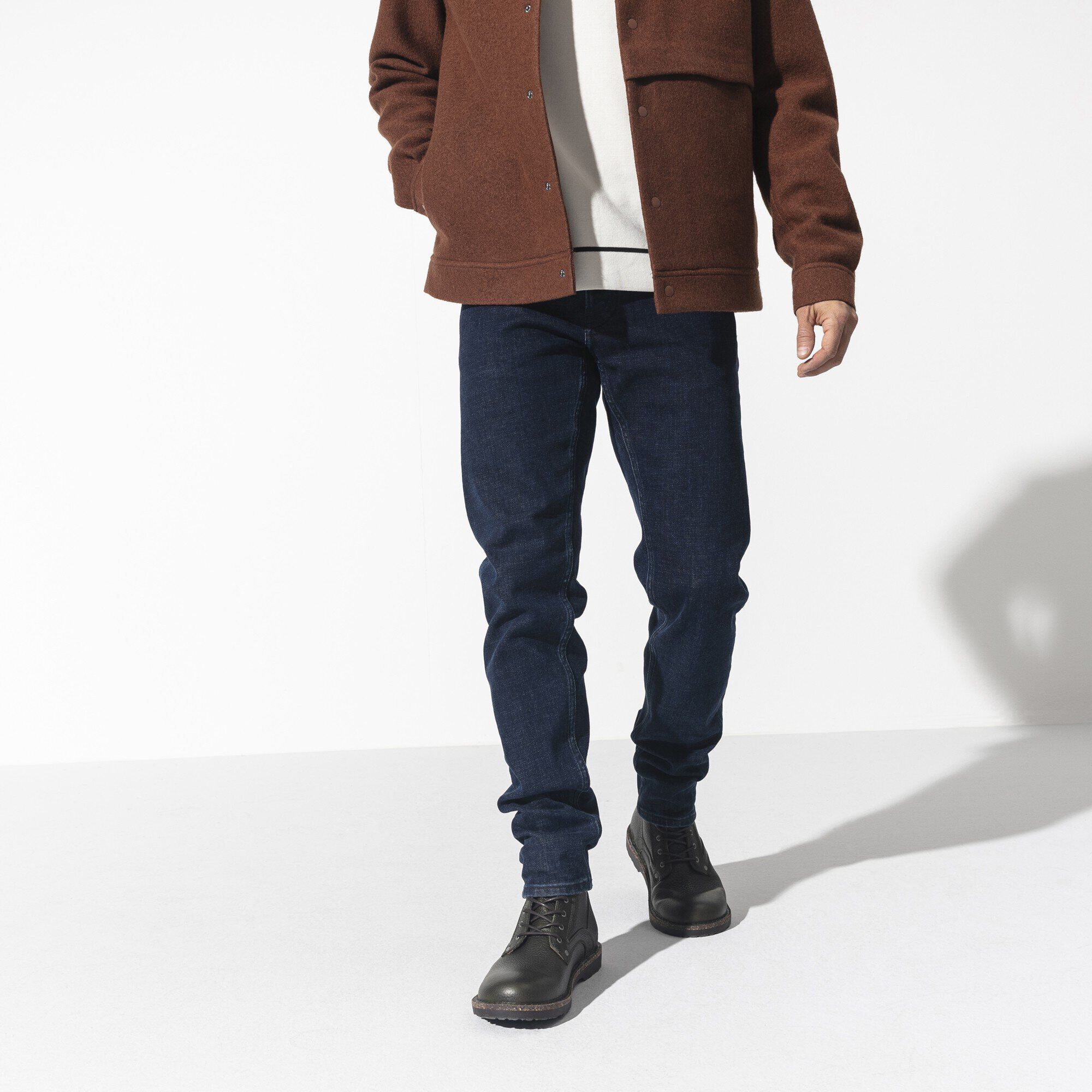   Close-up with a male model