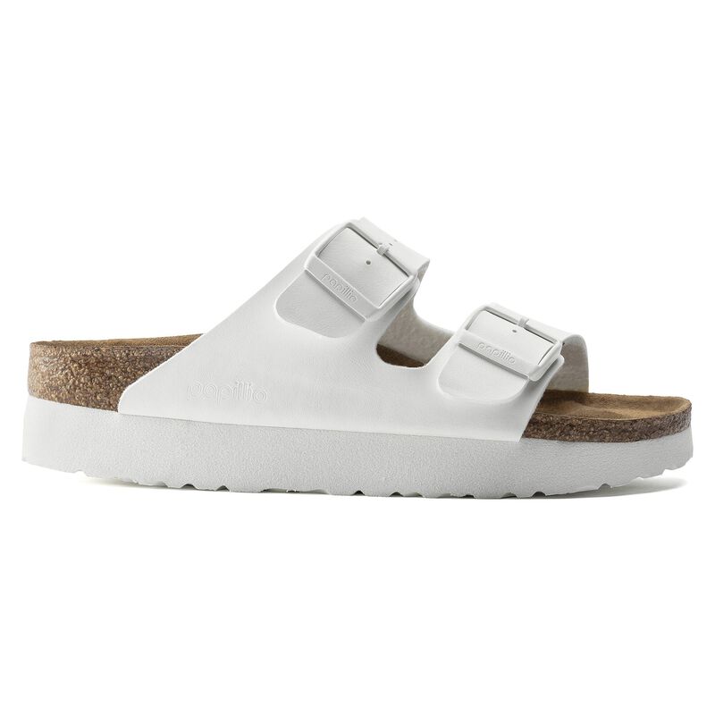 BIRKENSTOCK Arizona Birko-Flor White Walk Edit detail