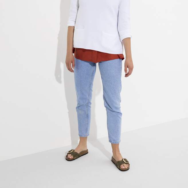 Madrid Big Buckle Oiled Leather