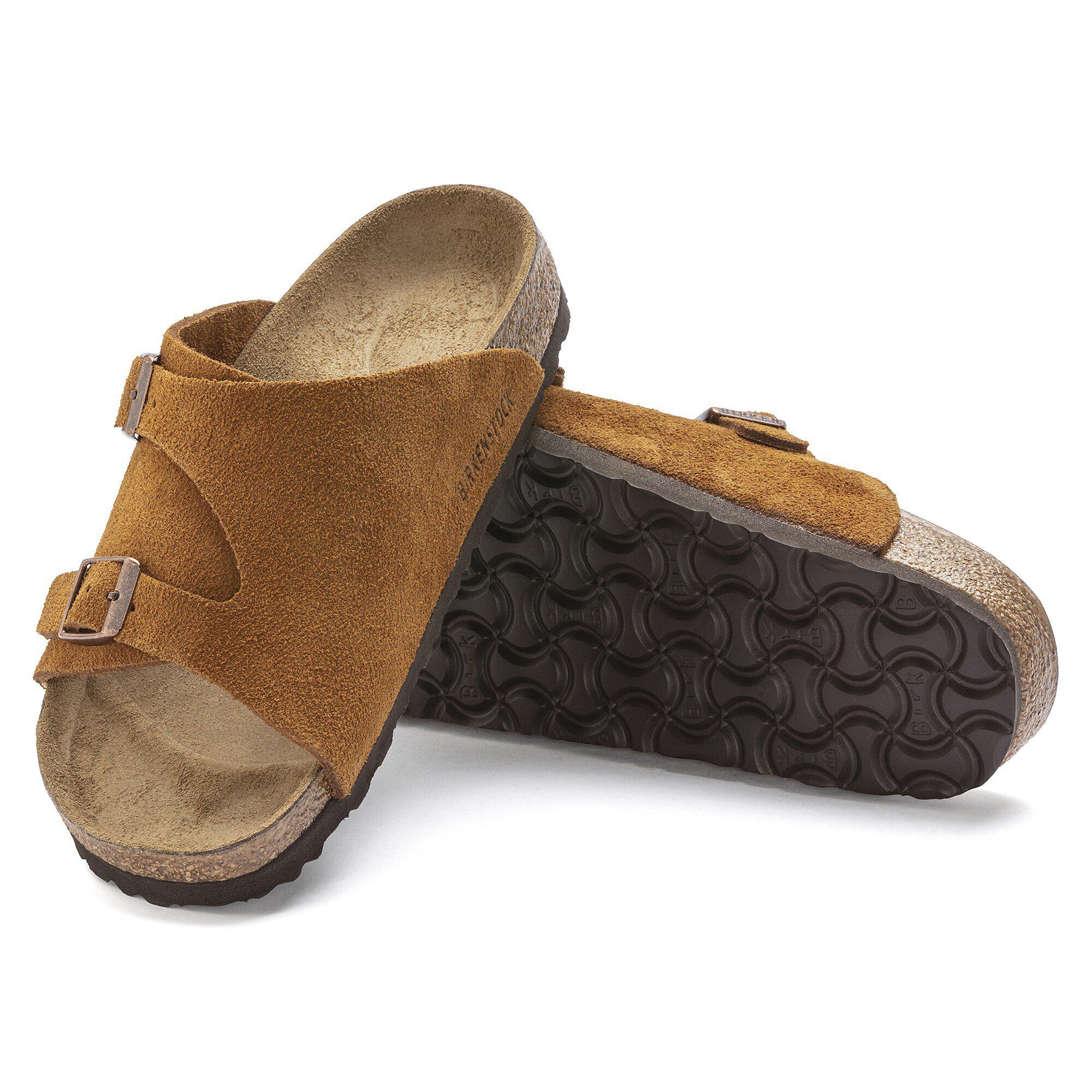 Zürich Suede Leather in Color Mink | BIRKENSTOCK Canada
