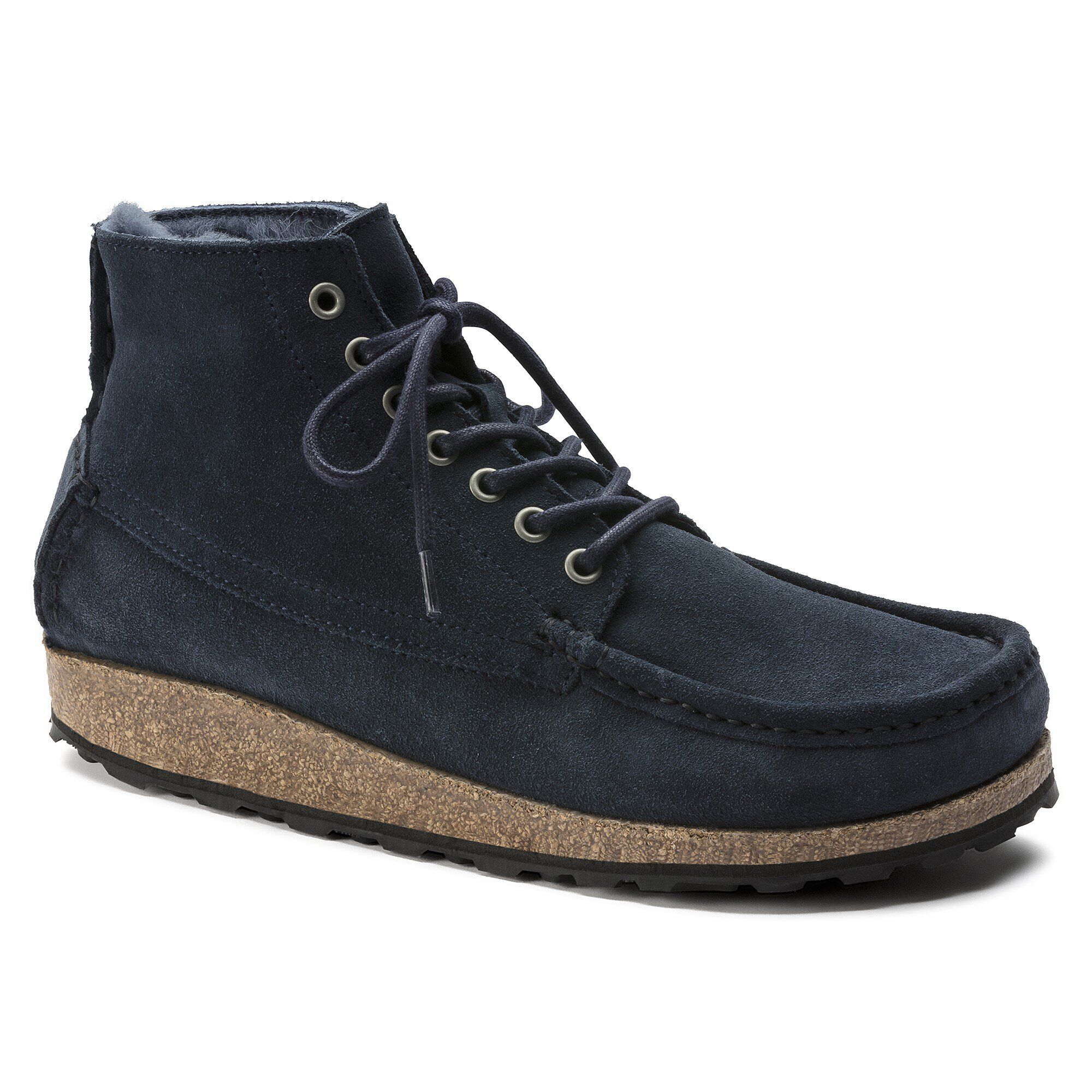 Marton Shearling Suede Leather