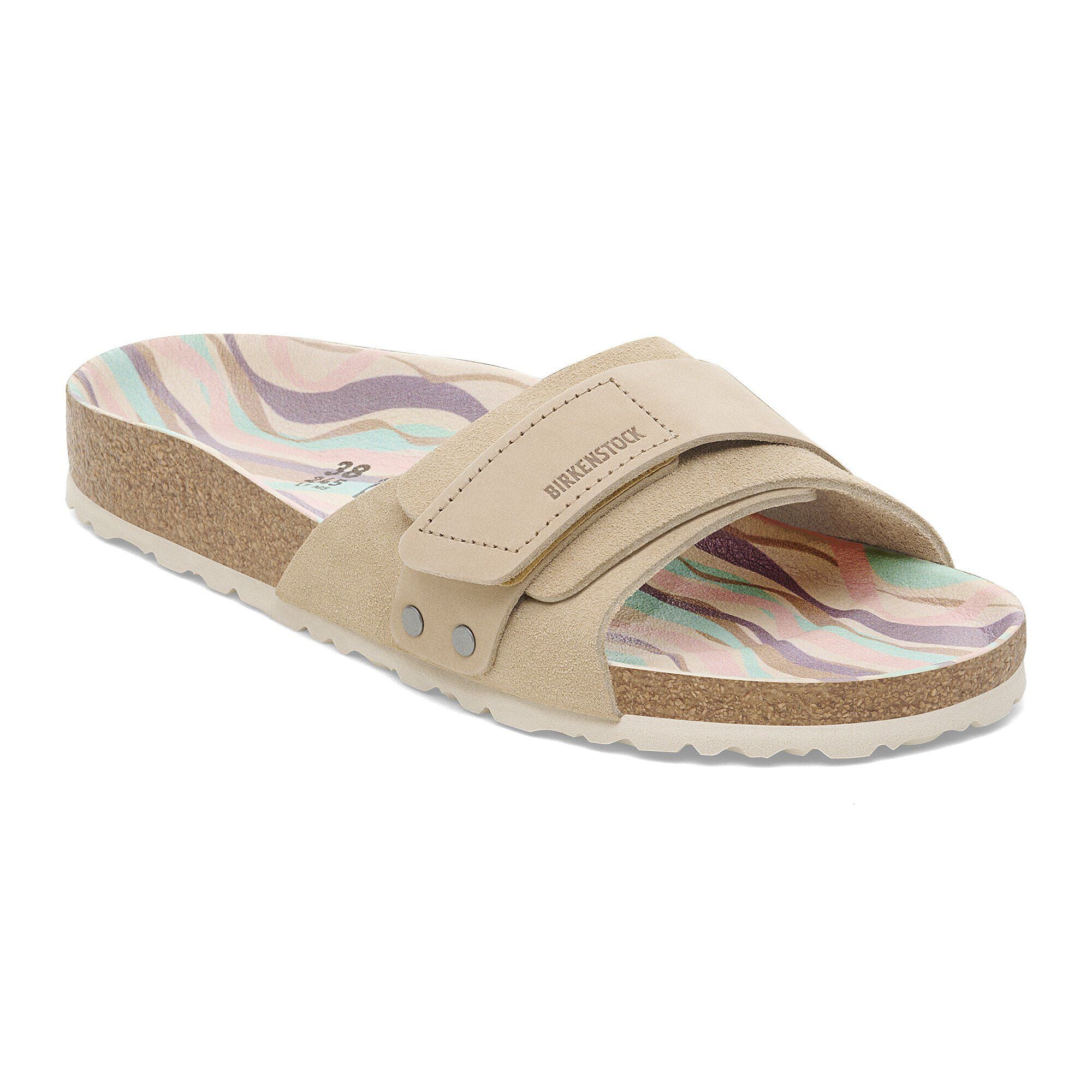 Oita Nubuck-Suede Leather in Color Sandcastle | BIRKENSTOCK US