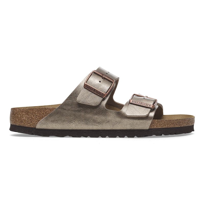 BIRKENSTOCK Arizona Birko-Flor Graceful Taupe Daily Comfort detail