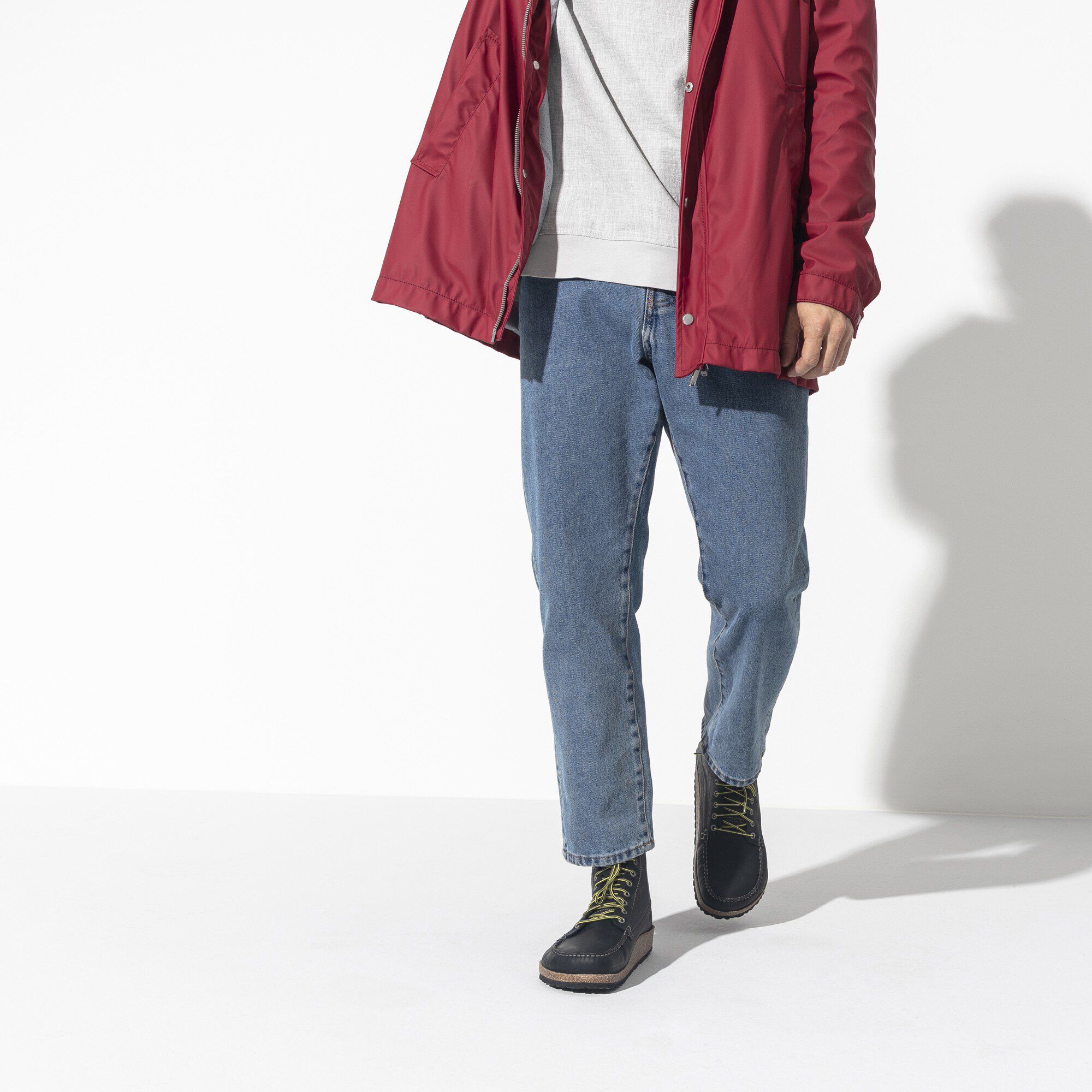   Close-up with a male model