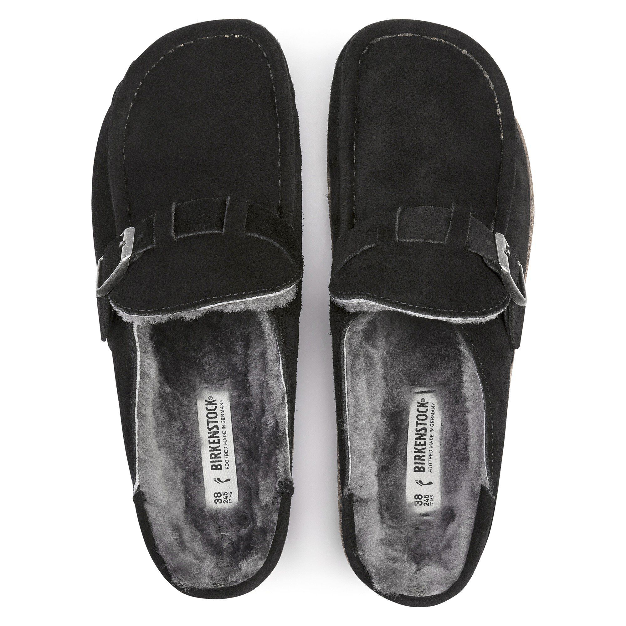 Buckley Shearling Suede Leather