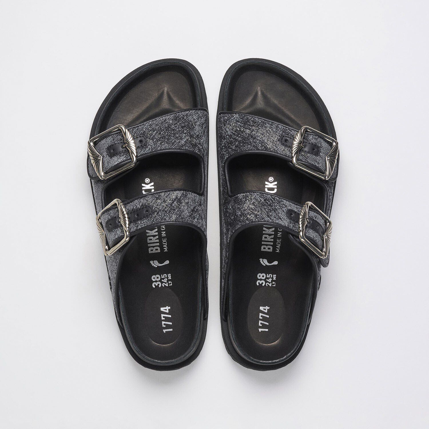 【⭐︎tricca 】BIRKENSTOCK Arizona Big Buckle oiled leather sandals for women 1029267