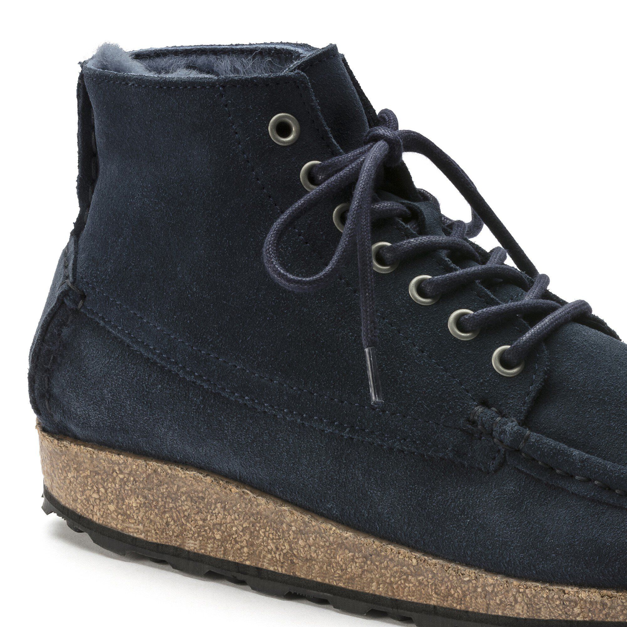 Marton Shearling Suede Leather