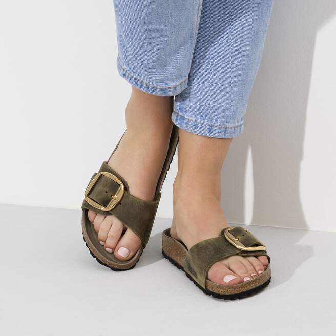 Madrid Big Buckle Oiled Leather