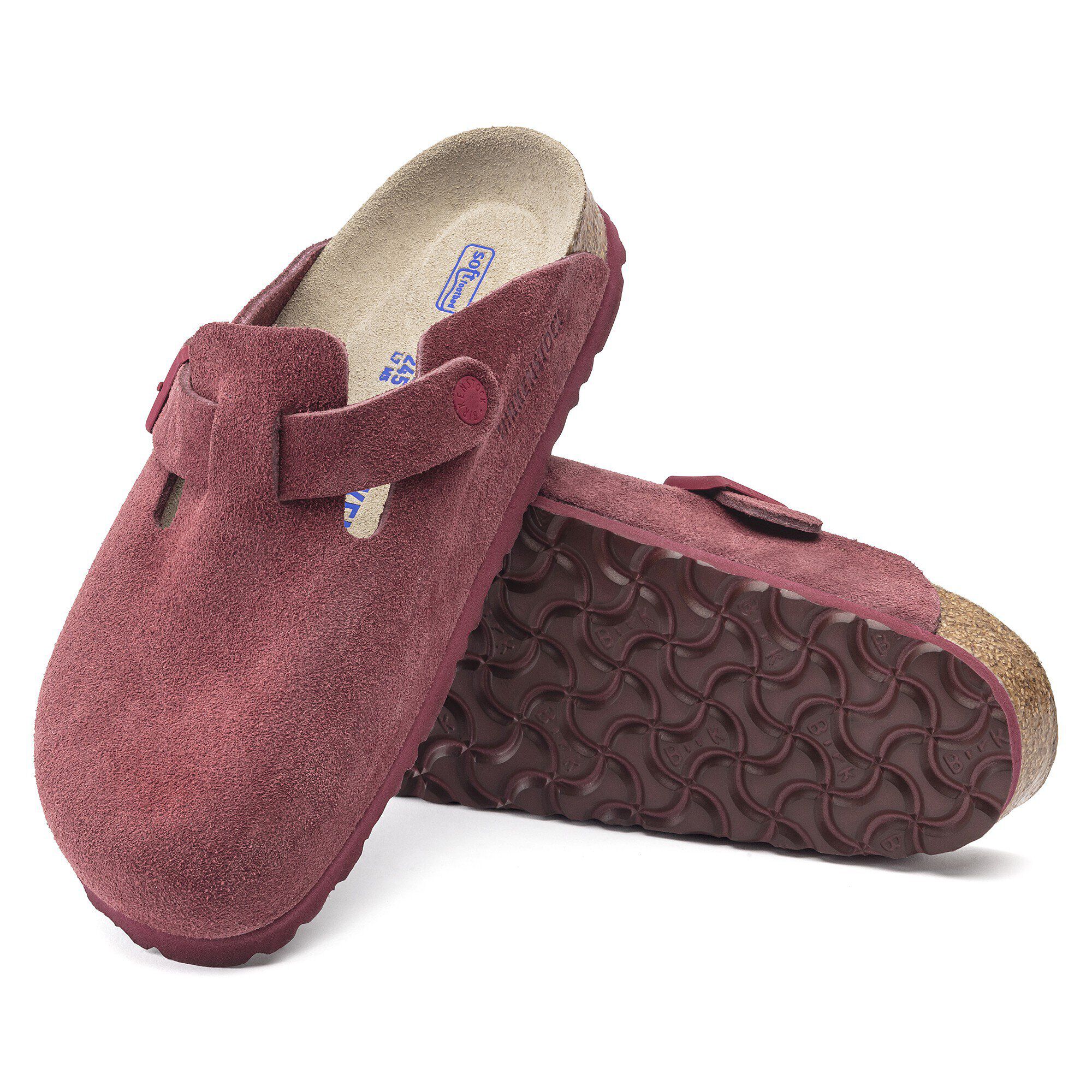 Boston Soft Footbed Suede Leather