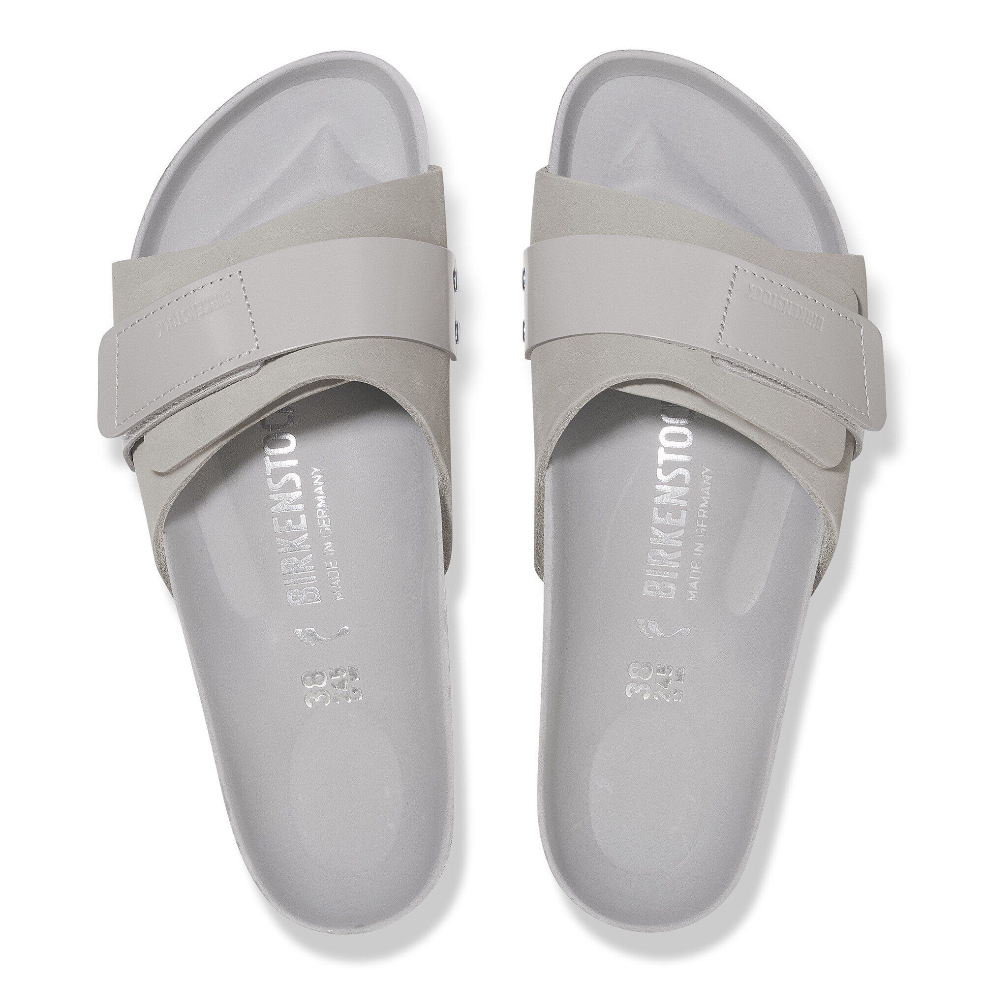 Oita Nubuck Leather in Color Stone Coin | BIRKENSTOCK US