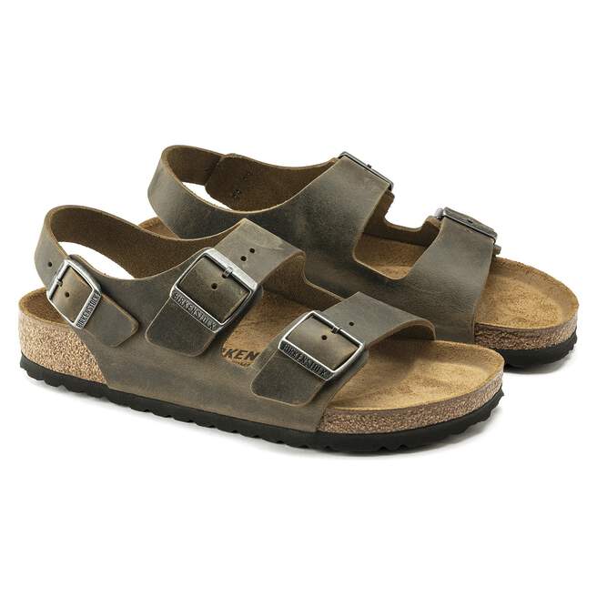 Milano Cuir huilé Kaki défraîchi image numéro 8