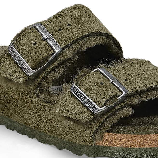 Arizona Shearling Suede Leather