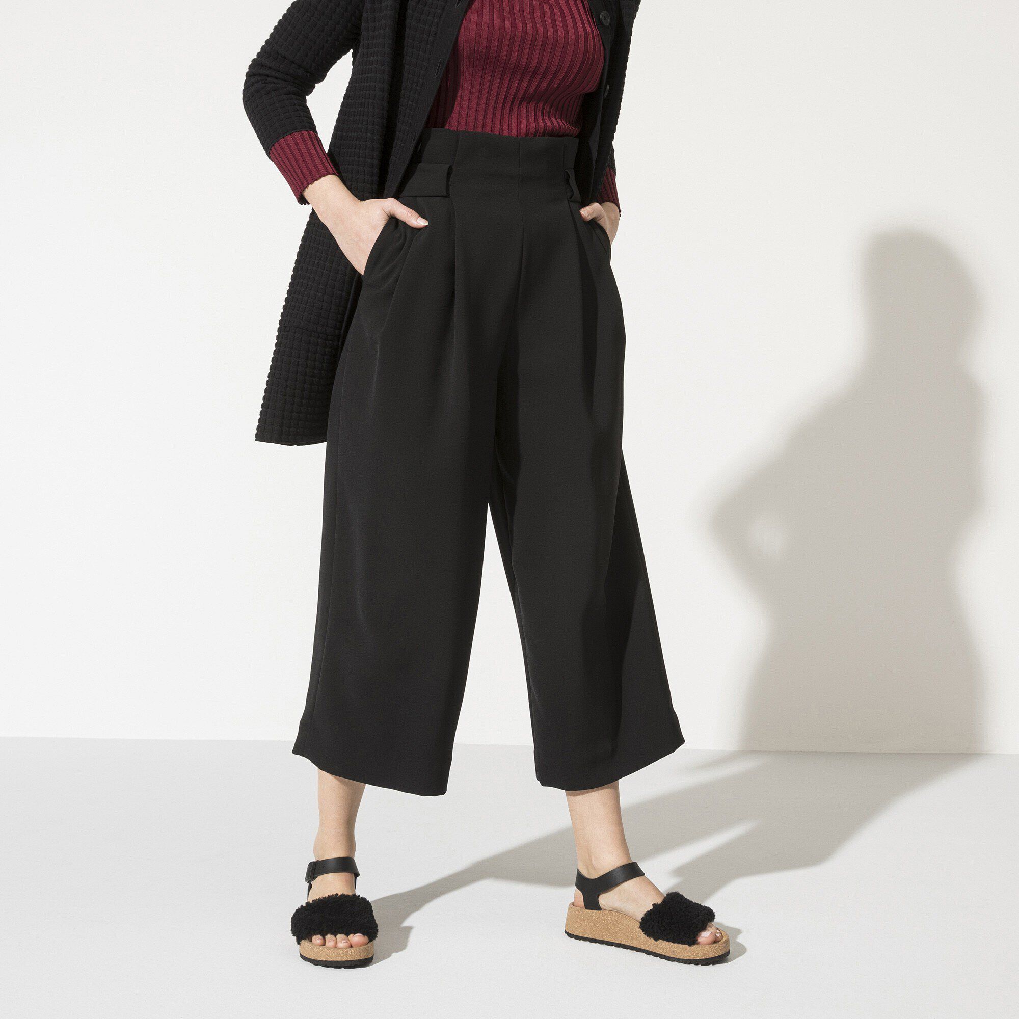 Glenda Natural Leather- Shearling