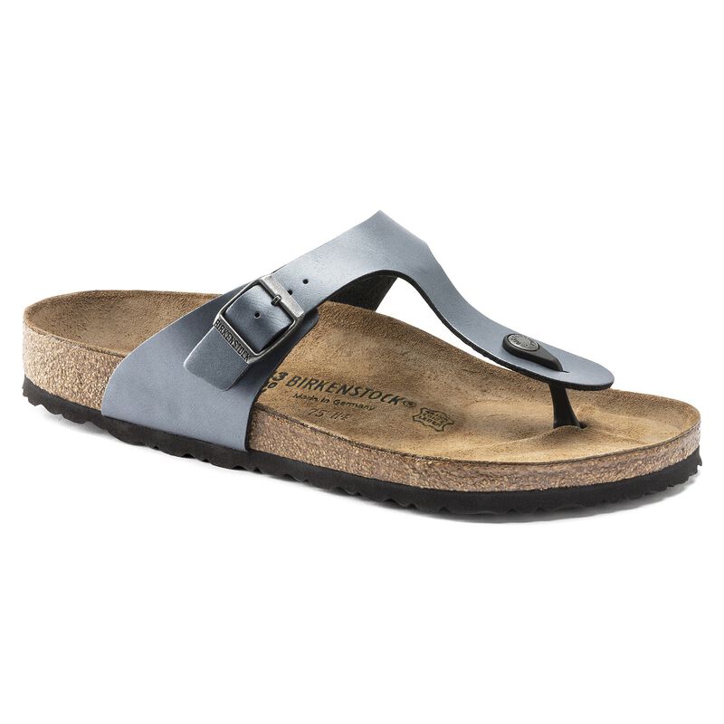 BIRKENSTOCK Gizeh Birko-Flor Black City Comfort detail