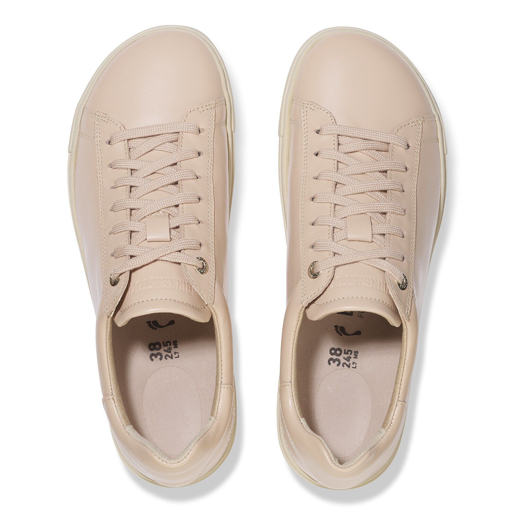 Bend Low Natural Leather Patent