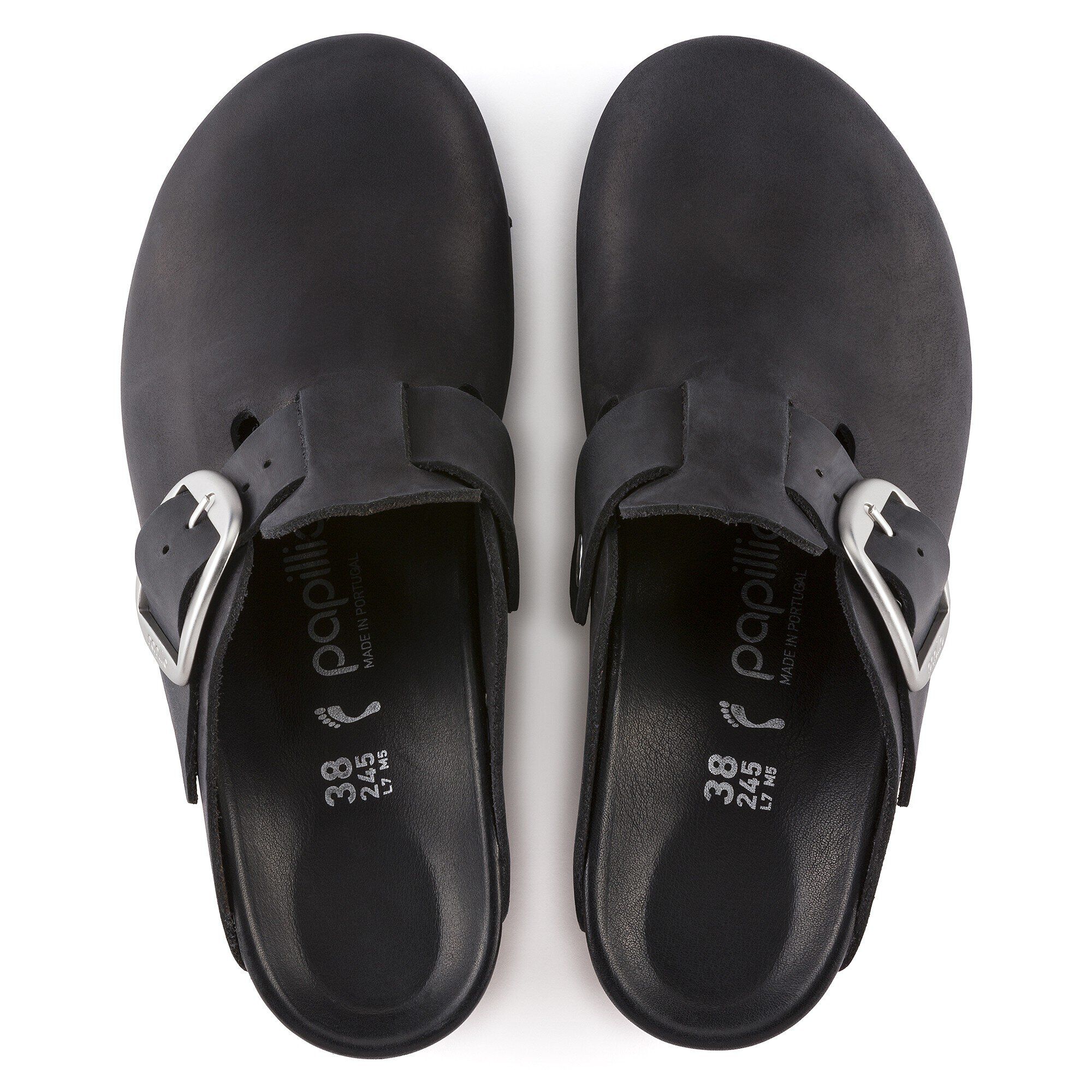 Fanny Big Buckle Oiled Leather - a top view