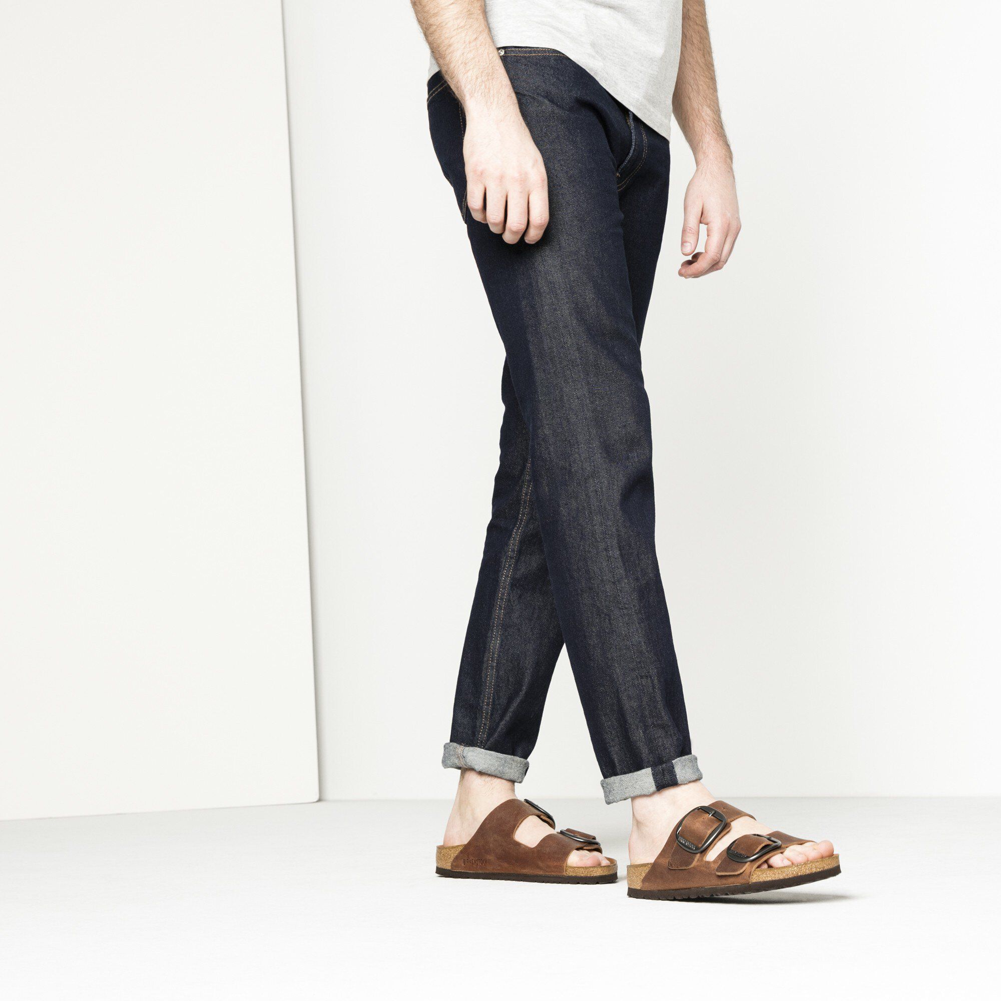 Arizona Big Buckle Oiled Leather