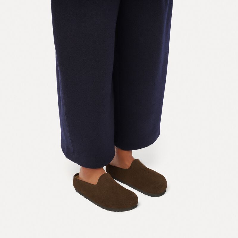BIRKENSTOCK Amsterdam Wrapped Suede Leather Carafe City Comfort detail