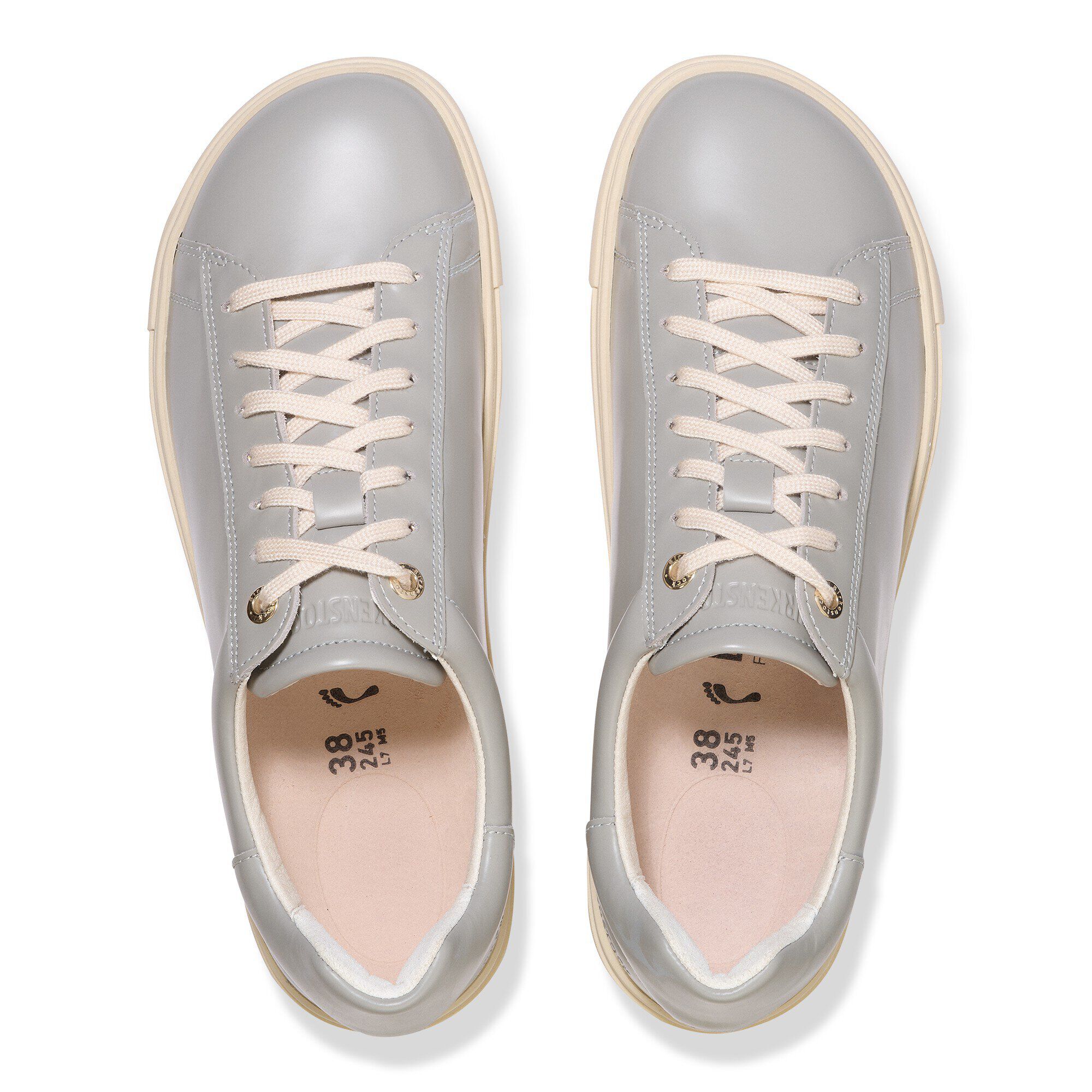 Bend Low Natural Leather Patent