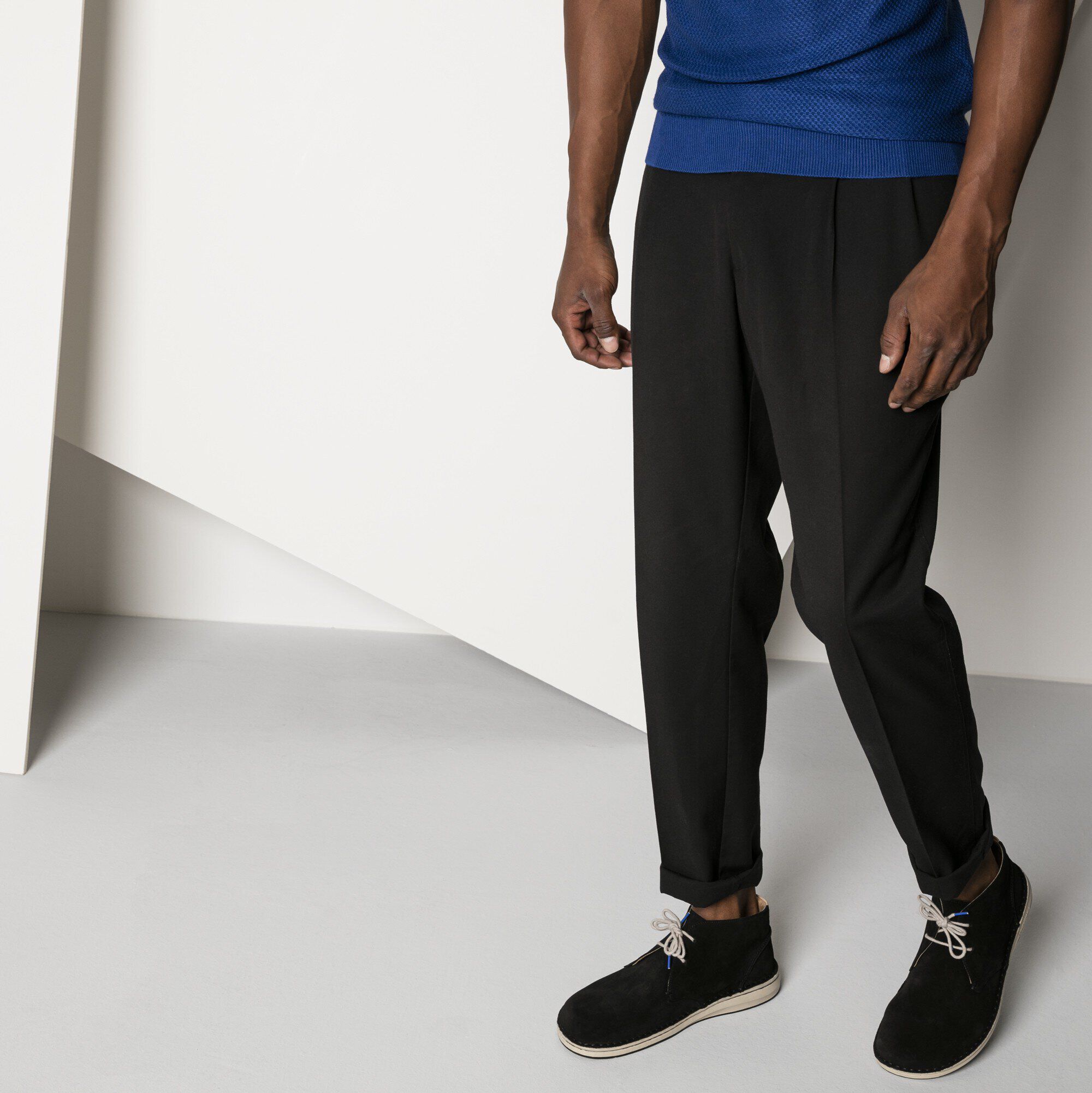   Close-up with a male model