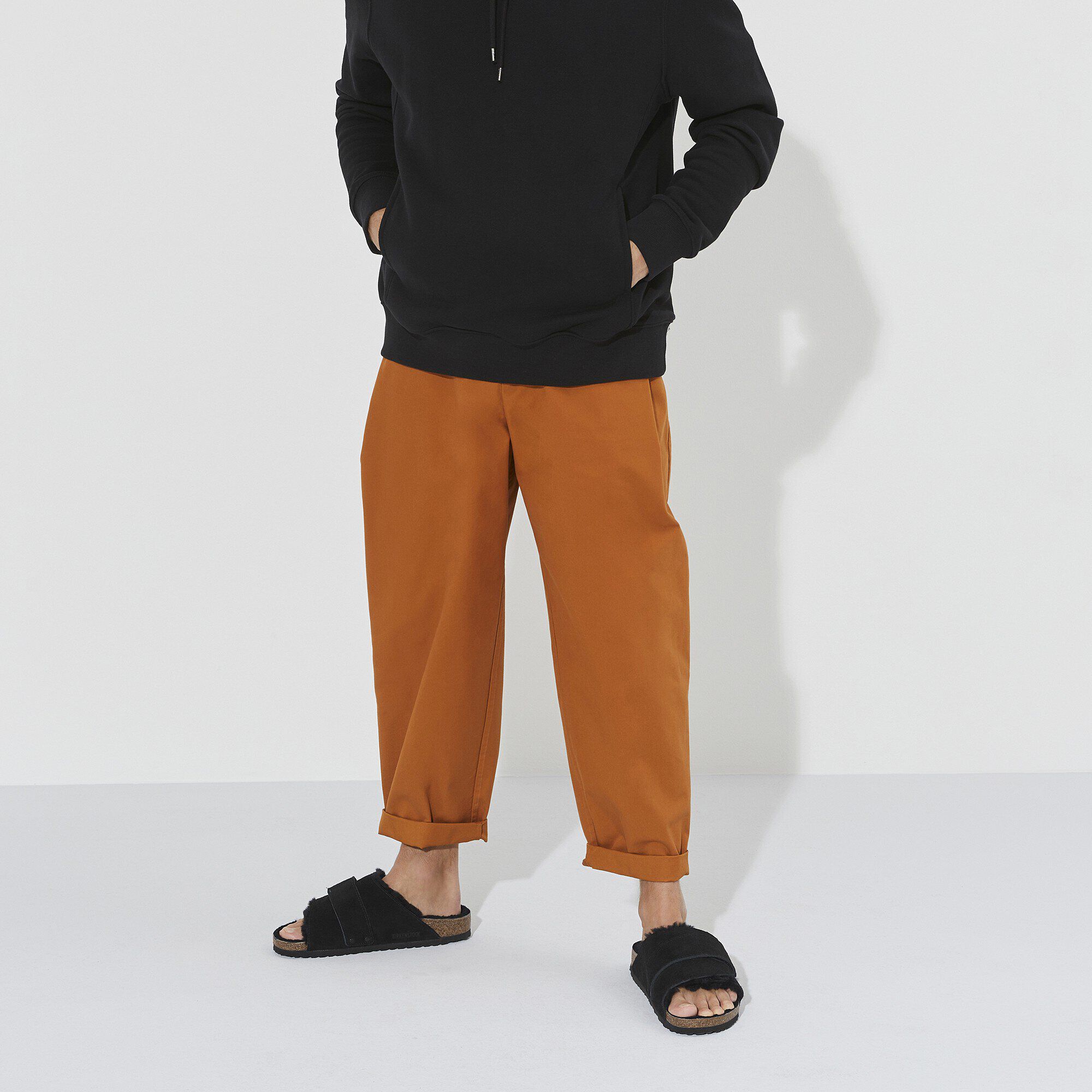   Close-up with a male model